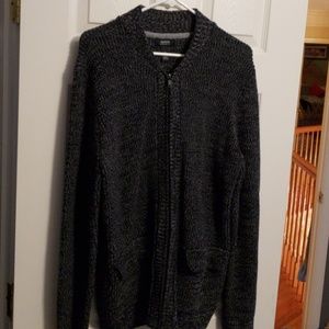 Mens alfani full zip sweater medium like new